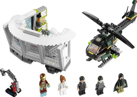 Lego 'revela' spoilers de «Iron Man 3» en sus cajas de juguetes sobre la película