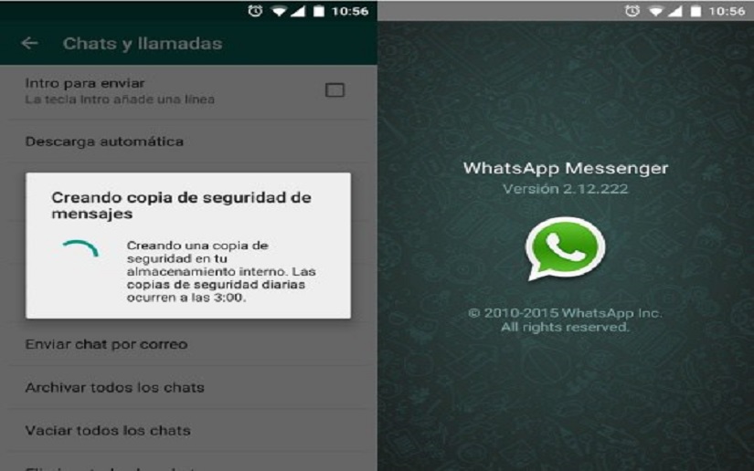 Preocupación por la seguridad de los mensajes de whatsApp guardados en Google 