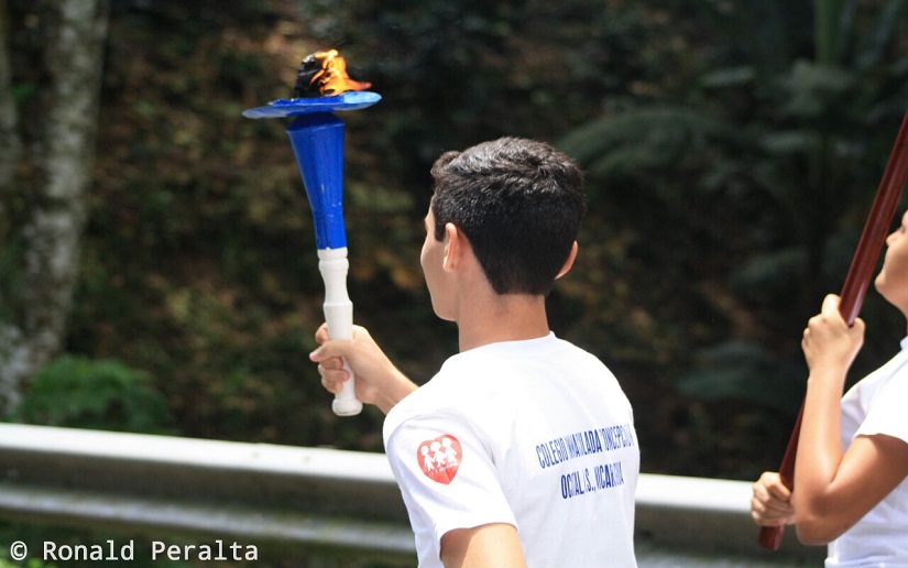 Nicaragua recibe Antorcha de la Libertad Centro Americana 