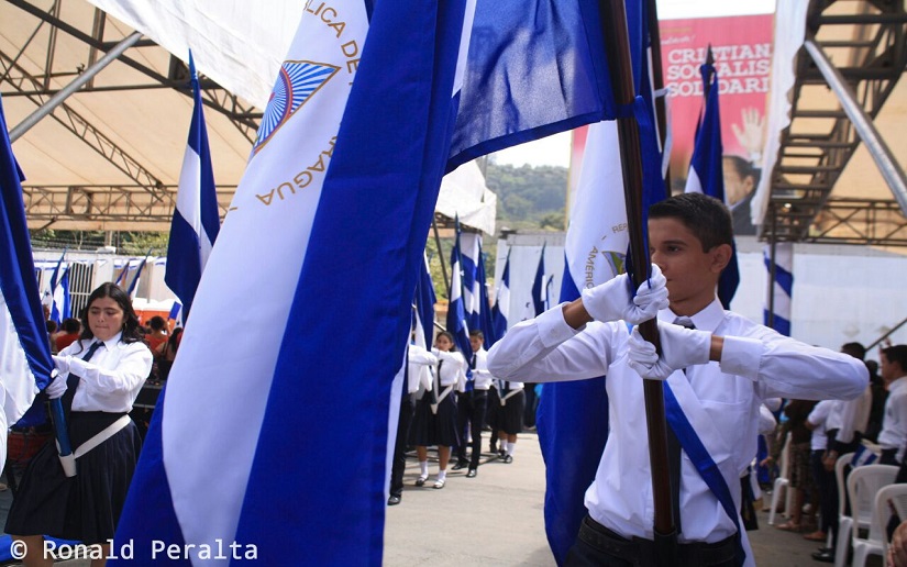 Nicaragua recibe Antorcha de la Libertad Centro Americana 