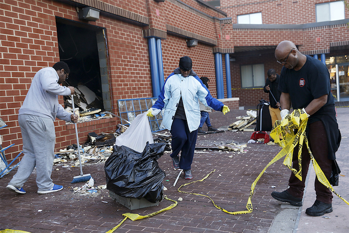 Tensa calma en Baltimore tras ola de protestas