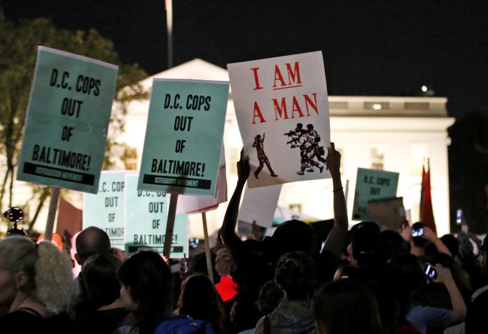 Protestas en varios estados de EEUU por muerte de afroamericano en Baltimore