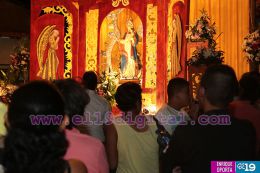 Celebran segundo día de la novena a la Inmaculada Concepción de María en Granada