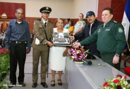 Daniel y Rosario presiden graduación de cadetes del Ejército de Nicaragua