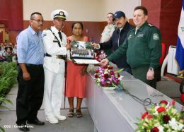 Daniel y Rosario presiden graduación de cadetes del Ejército de Nicaragua