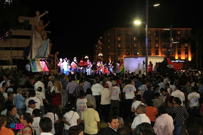 ¡NICARAGUA ESTÁ CON VOS, EVO!