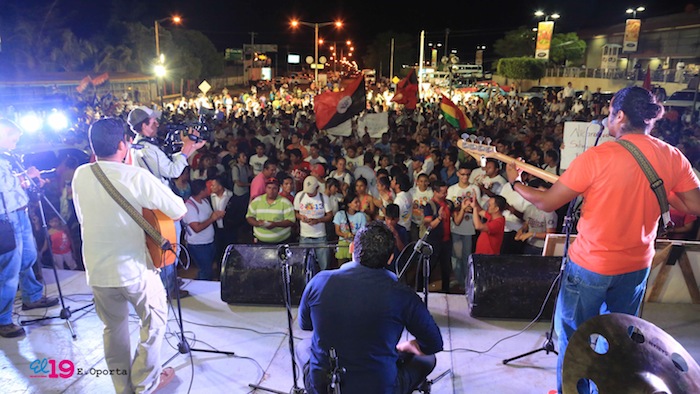 ¡NICARAGUA ESTÁ CON VOS, EVO!