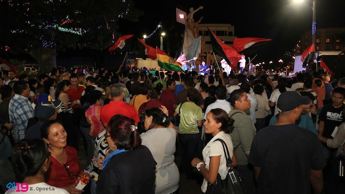 ¡NICARAGUA ESTÁ CON VOS, EVO!