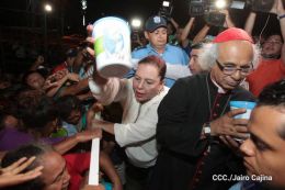 Cardenal Brenes inaugura la celebración de la Purísima con el grito de “¿Quién Causa Tanta Alegría?”