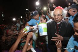 Cardenal Brenes inaugura la celebración de la Purísima con el grito de “¿Quién Causa Tanta Alegría?”