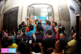 Nicaragüenses desbordados en fe durante tradicional Gritería en León