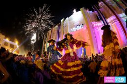 Nicaragüenses desbordados en fe durante tradicional Gritería en León