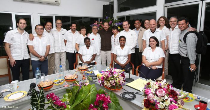 Presidente Daniel sostiene encuentro con Grupo de Consejeros del BID