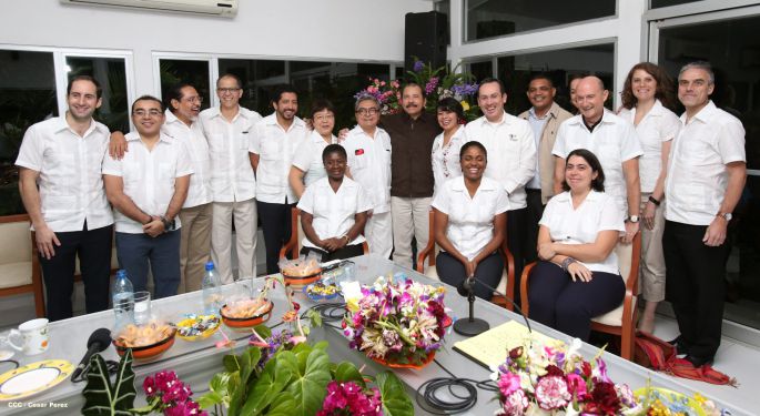 Presidente Daniel sostiene encuentro con Grupo de Consejeros del BID