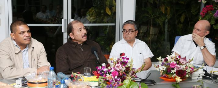 Presidente Daniel sostiene encuentro con Grupo de Consejeros del BID