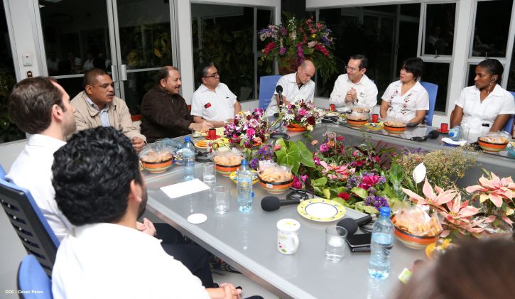 Presidente Daniel sostiene encuentro con Grupo de Consejeros del BID