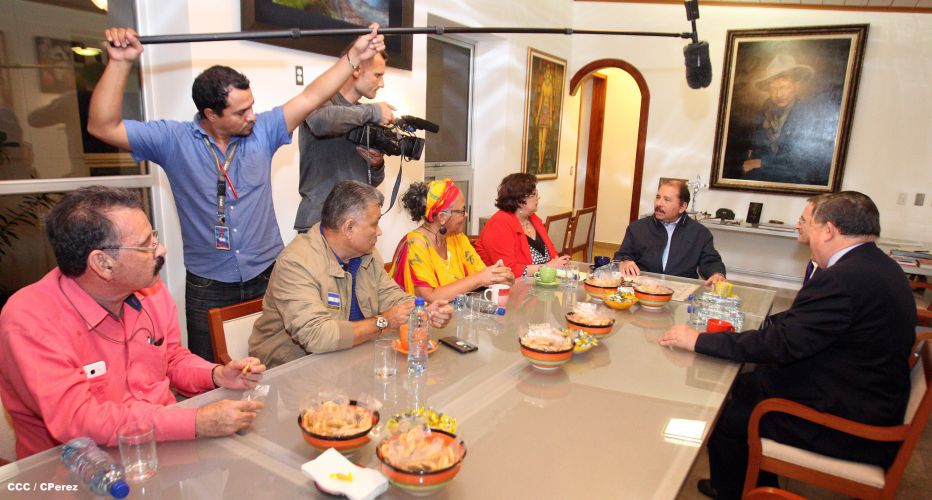 Presidente Daniel se reúne con Vicepresidente de la Duma Estatal de la Asamblea Federal de Rusia