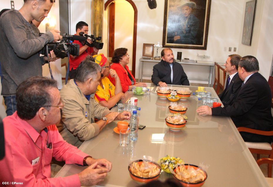 Presidente Daniel se reúne con Vicepresidente de la Duma Estatal de la Asamblea Federal de Rusia