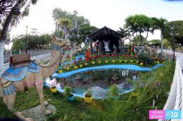 Nindirí recrea nacimiento de Jesús para disfrute de las familias