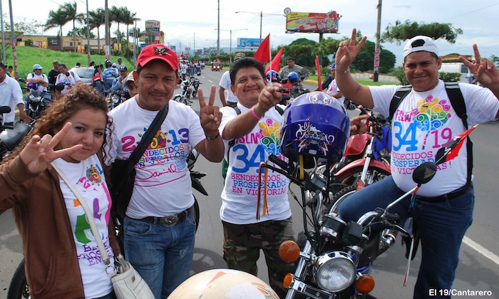 Nindirí participa en 34 Aniversario del Repliegue