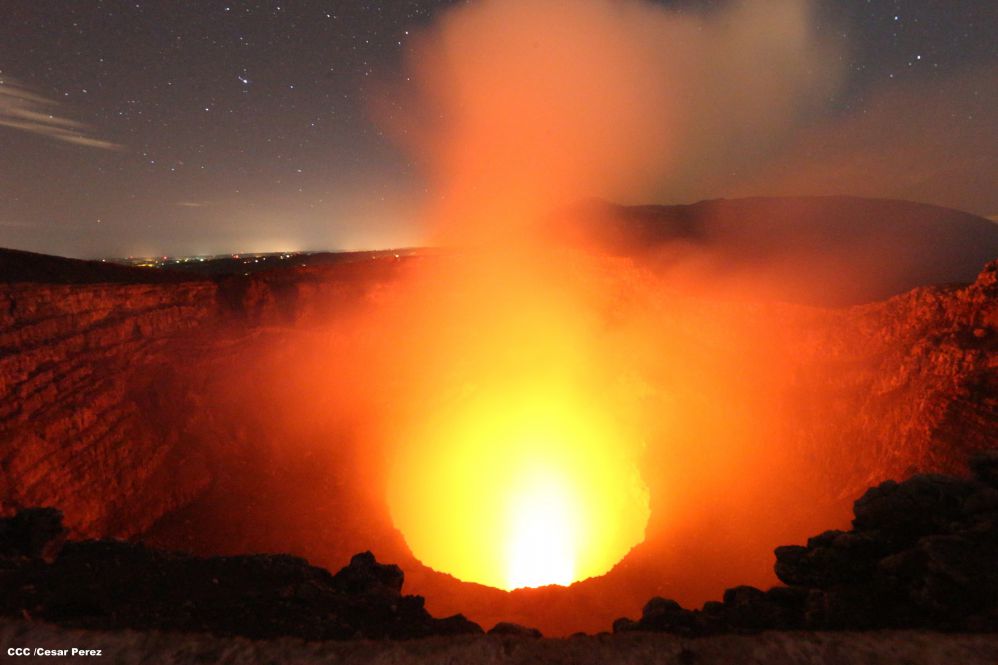 Impresionantes imágenes del Volcán Masaya