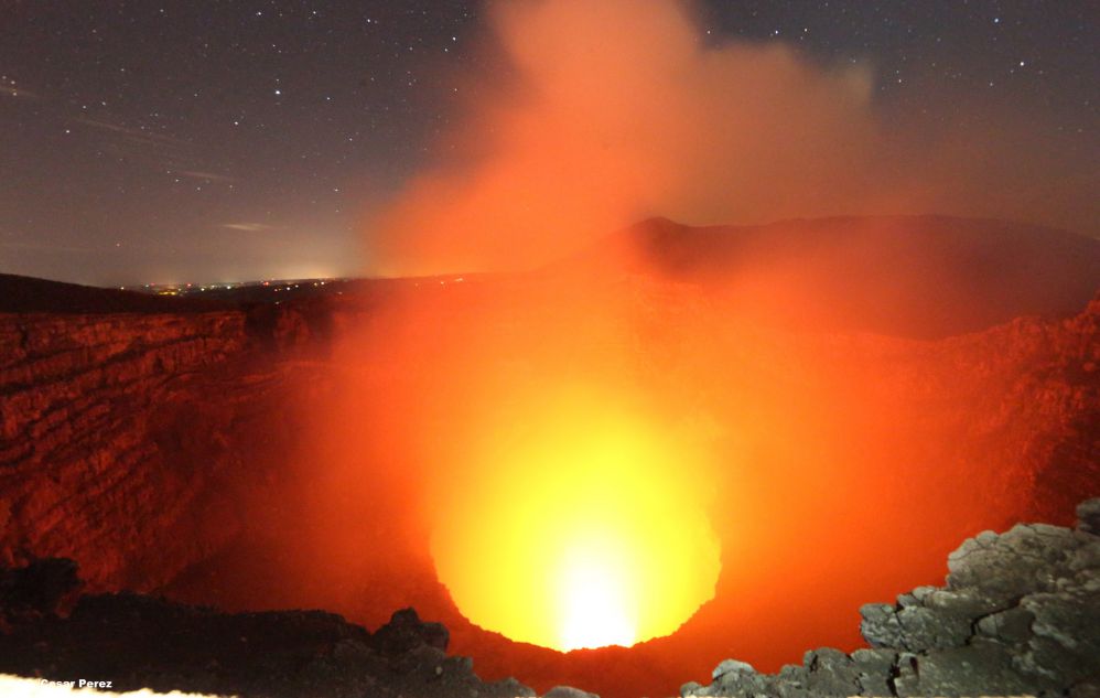 Impresionantes imágenes del Volcán Masaya