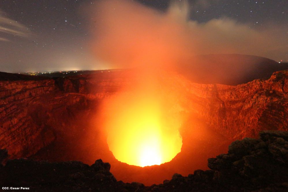 Impresionantes imágenes del Volcán Masaya