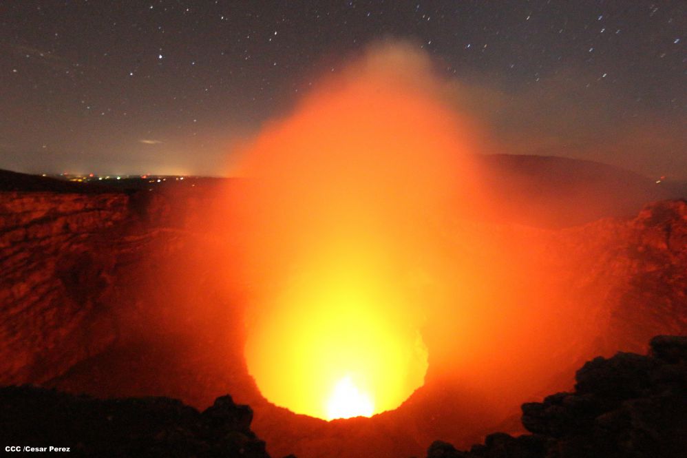 Impresionantes imágenes del Volcán Masaya