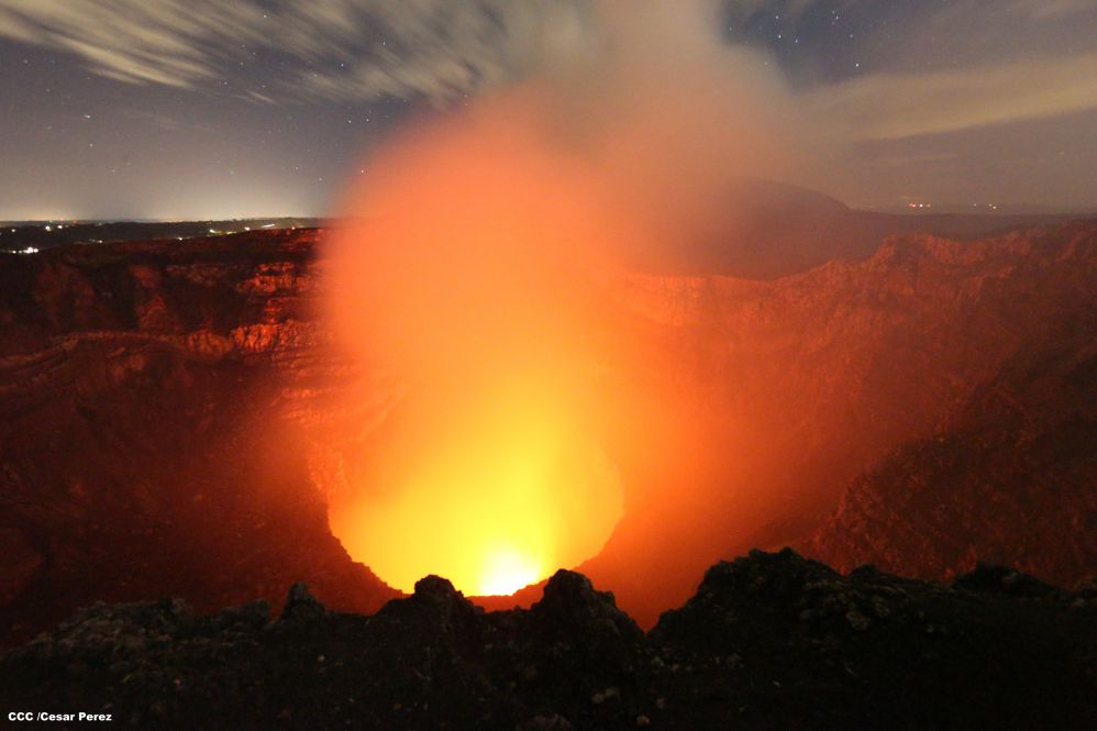 Impresionantes imágenes del Volcán Masaya