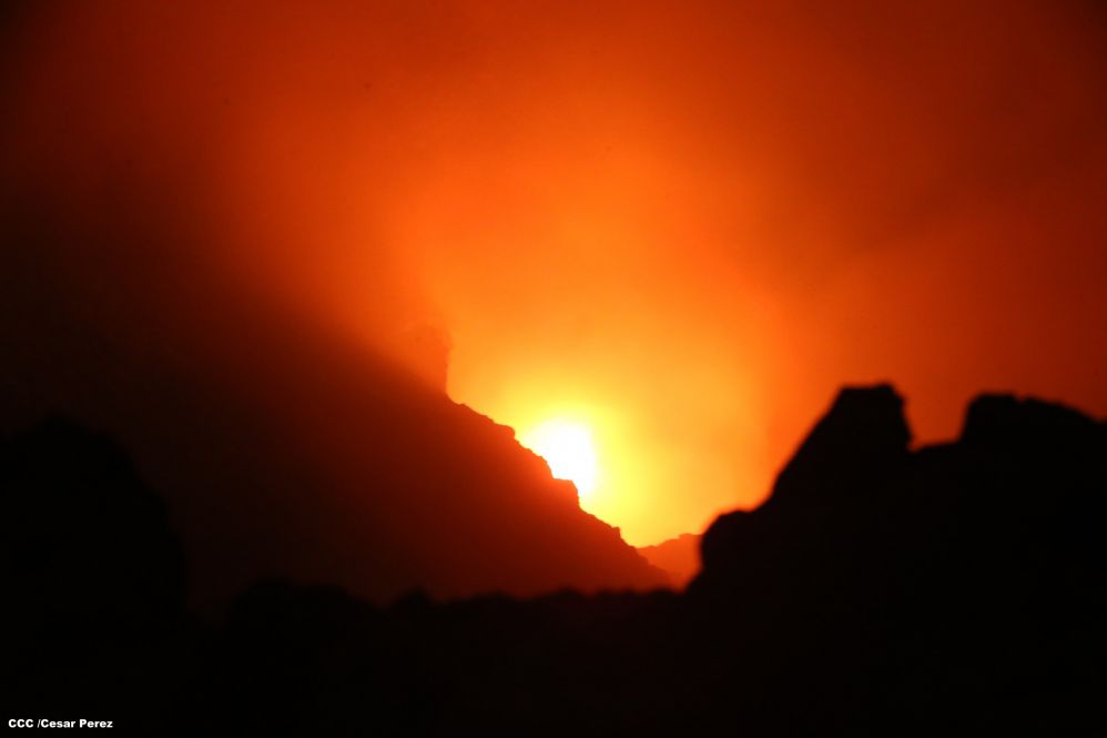 Impresionantes imágenes del Volcán Masaya