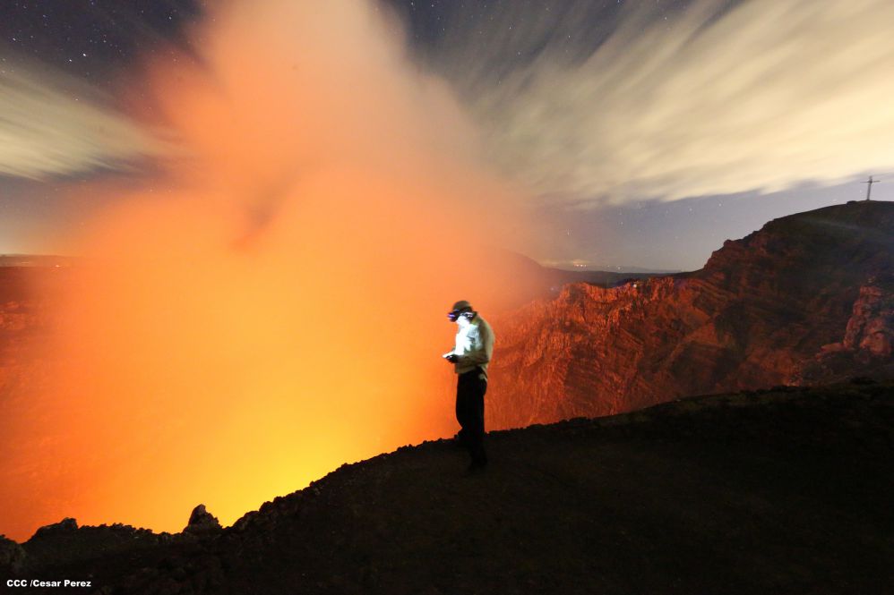 Impresionantes imágenes del Volcán Masaya