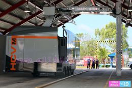 Instalan moderno sistema de scanner en puesto fronterizo de Peñas Blancas