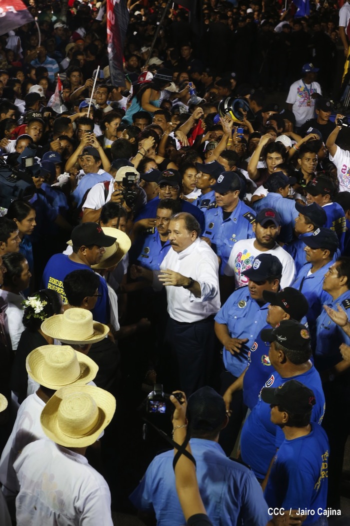 Masaya celebra 34 Aniversario del Repliegue