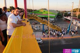 Inauguran Puente Peatonal Aéreo en Paso a Desnivel "Barricada de la Esperanza"