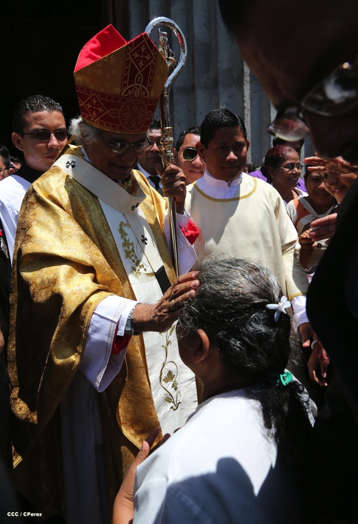 Misa Crismal en Catedral de Managua