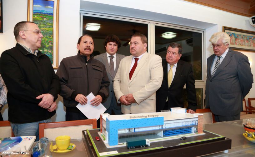 Presidente Daniel se reúne con delegación rusa del Instituto de Vacunas y Sueros de San Petersburgo