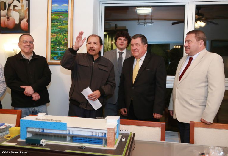 Presidente Daniel se reúne con delegación rusa del Instituto de Vacunas y Sueros de San Petersburgo