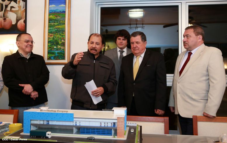 Presidente Daniel se reúne con delegación rusa del Instituto de Vacunas y Sueros de San Petersburgo