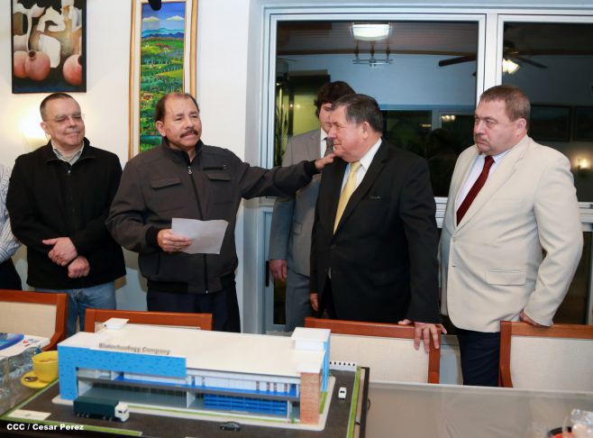 Presidente Daniel se reúne con delegación rusa del Instituto de Vacunas y Sueros de San Petersburgo