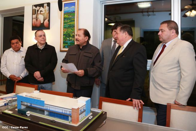 Presidente Daniel se reúne con delegación rusa del Instituto de Vacunas y Sueros de San Petersburgo