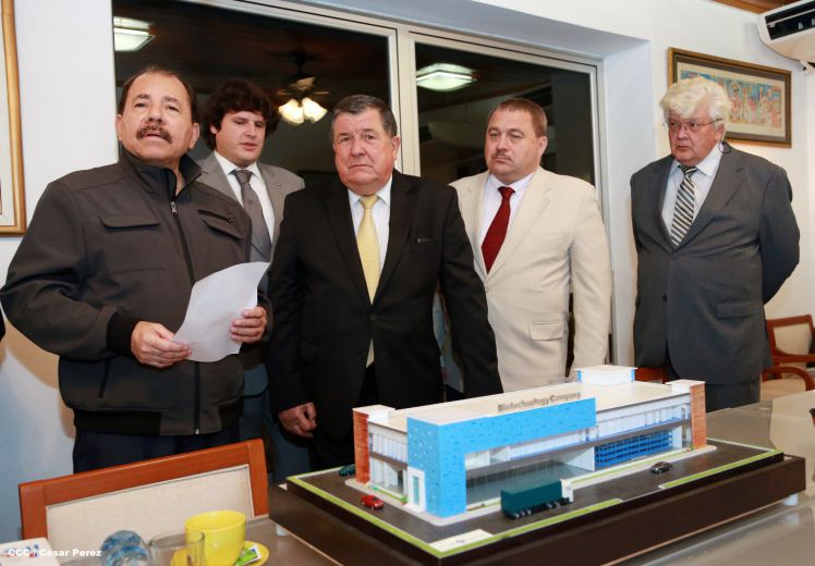 Presidente Daniel se reúne con delegación rusa del Instituto de Vacunas y Sueros de San Petersburgo