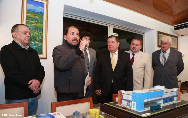 Presidente Daniel se reúne con delegación rusa del Instituto de Vacunas y Sueros de San Petersburgo