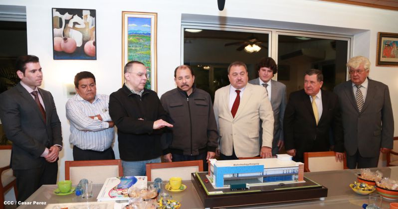 Presidente Daniel se reúne con delegación rusa del Instituto de Vacunas y Sueros de San Petersburgo