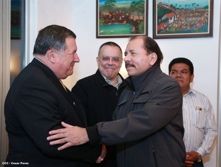 Presidente Daniel se reúne con delegación rusa del Instituto de Vacunas y Sueros de San Petersburgo