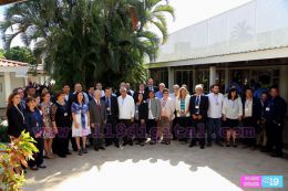 Nicaragua recibe al Director General del OIEA, Yukiya Amano