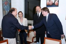 Presidente Daniel se reúne con el Director General del Organismo Internacional de Energía Atómica (OIEA), Yukiya Amano