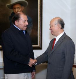 Presidente Daniel se reúne con el Director General del Organismo Internacional de Energía Atómica (OIEA), Yukiya Amano