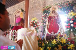 Elevan a Santuario Diocesano Mariano la Parroquia Nuestra Señora de Candelaria en Diriomo