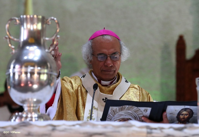 Misa Crismal en Catedral de Managua