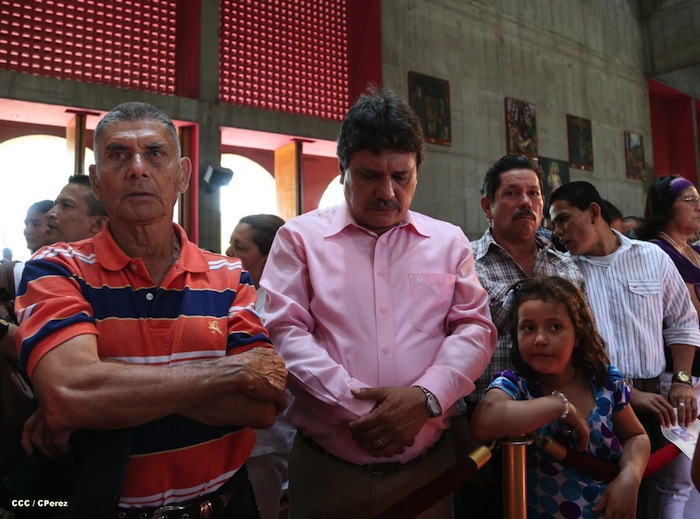 Misa Crismal en Catedral de Managua